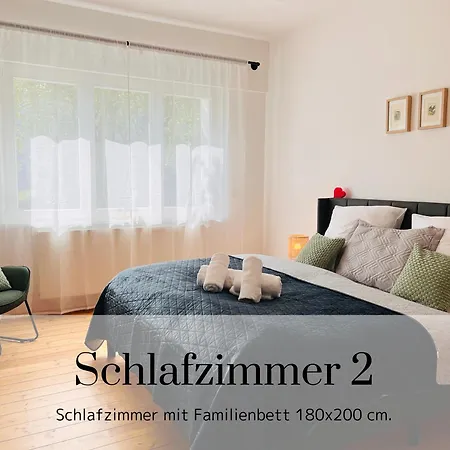 Appartement Cardia Homes Erfurt-hopfenberg - Terrasse - Wlan - Vollausstattung