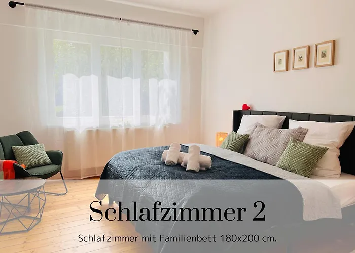 Apartment Cardia Homes Erfurt-hopfenberg - Terrasse - Wlan - Vollausstattung